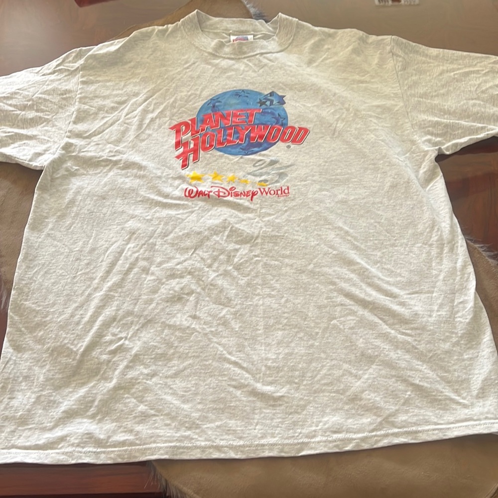 Vintage Planet Hollywood Walt Disney World 25th Anniversary T-Shirt **NWOT**